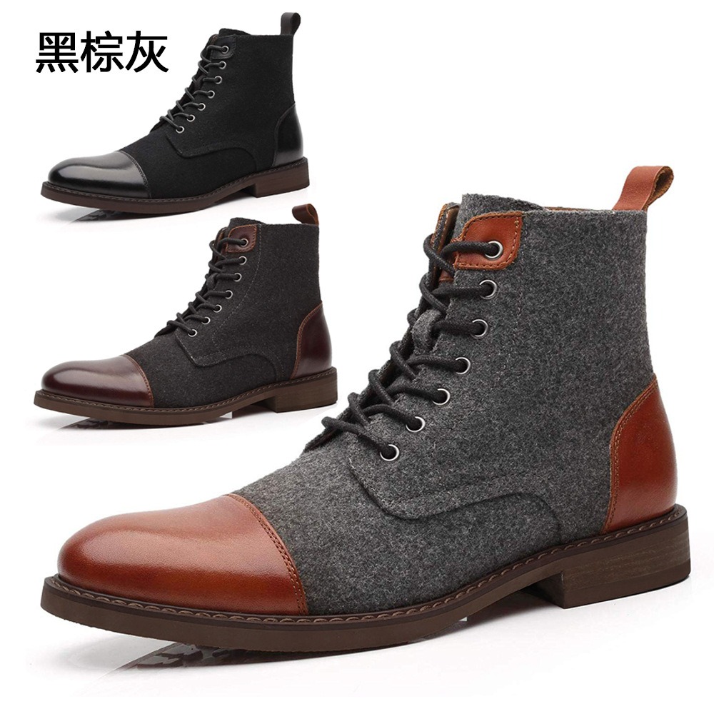 Men Shoes Oxford - size 39-48 ankle shoe for man