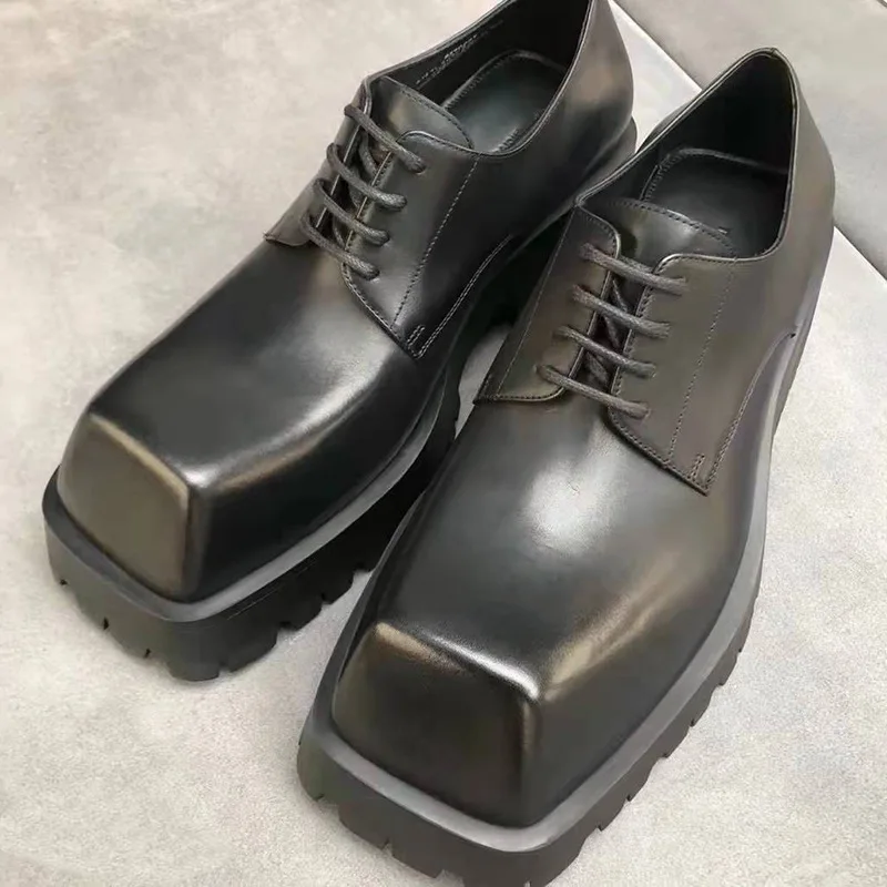 Men Shoes Oxford - Men's Loafers Leather Motorcycle Boots Crocodile