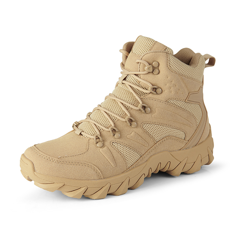 Men Shoes High - Men Tactical Boots Male Army Shoes
