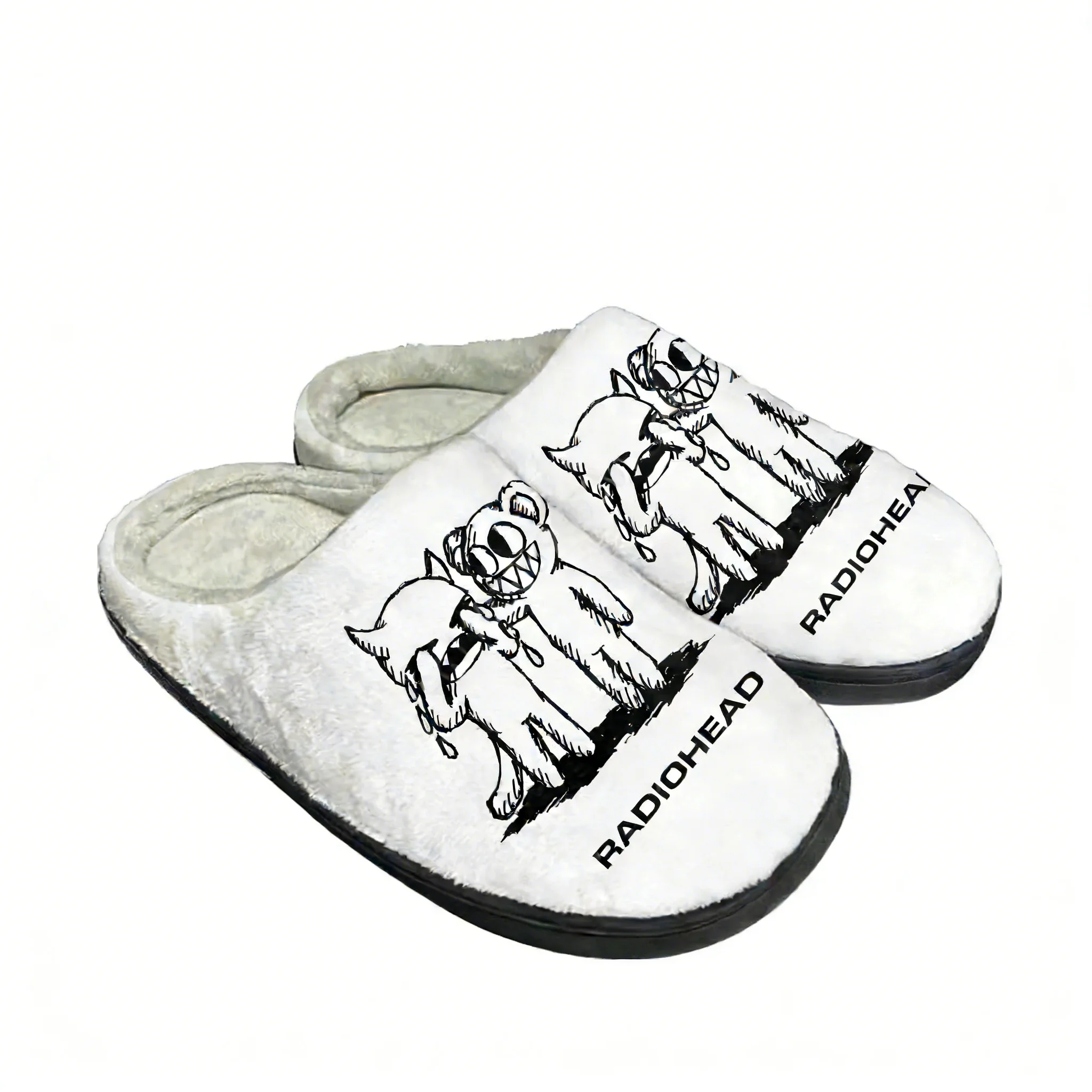 Men Shoes High - Radiohead Rock Band Cotton Shoes Family