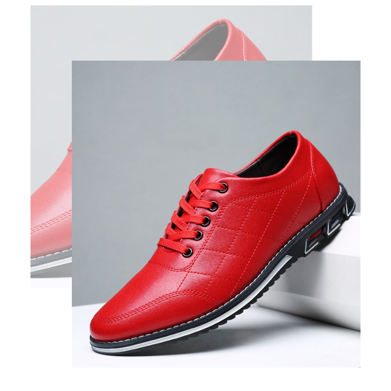 Size 38-48 Red Business Casual - Men Shoes Red Bottom review and price