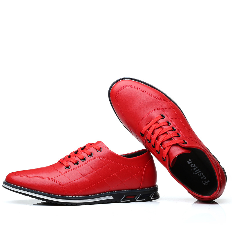 Size 38-48 Red Business Casual - Men Shoes Red Bottom review and price