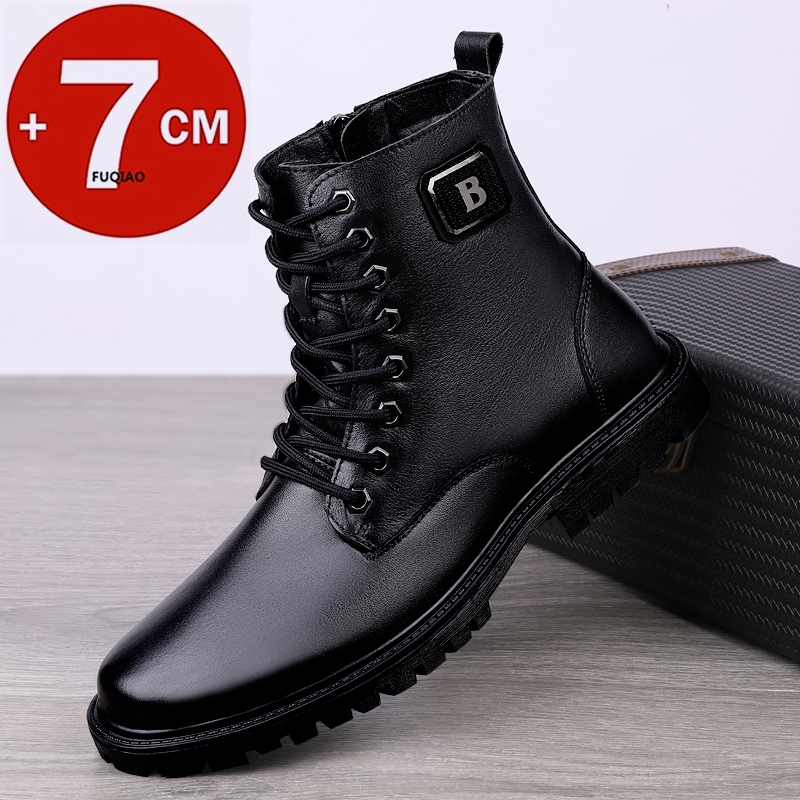 Men's Genuine Leather Elevator - Men'S Shoes To Increase Height review and price