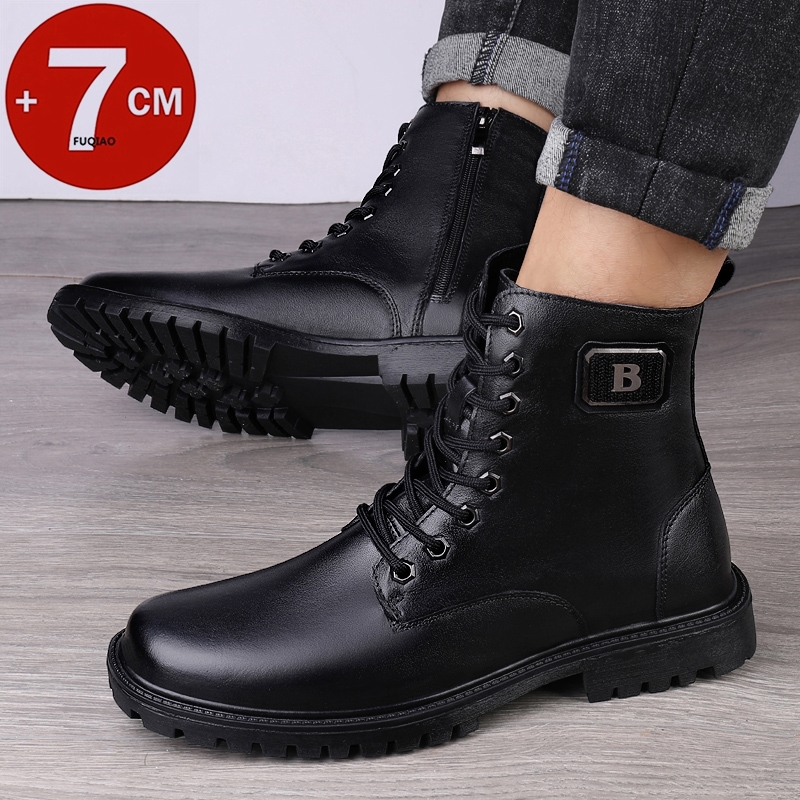 Men's Genuine Leather Elevator - Men'S Shoes To Increase Height review and price