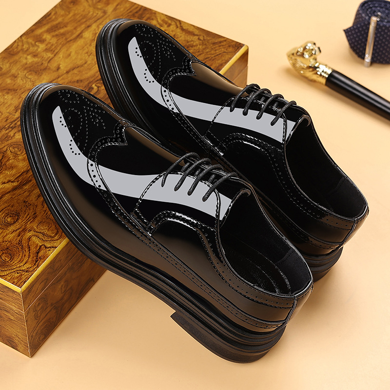 Men's Patent Leather Brogue Dr - Men Shoes Oxford review and price