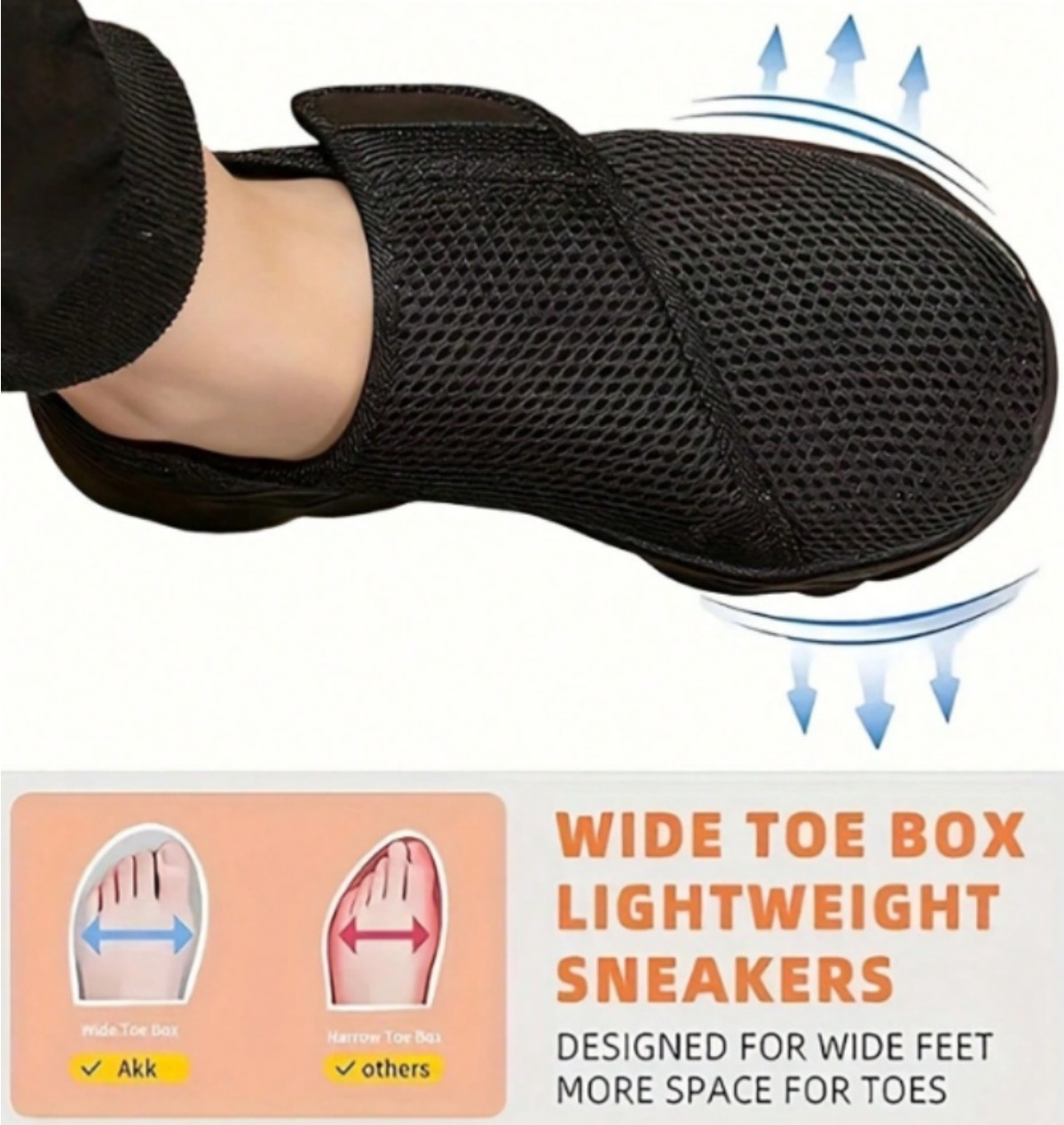 New Men Breathable Mesh Walkin - Men Shoes Velcro review and price
