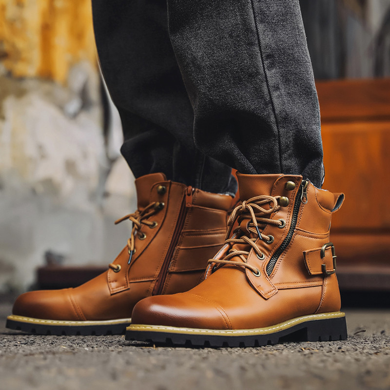 Fashion Men Leather Boots Meta - Men Shoes Oxford review and price