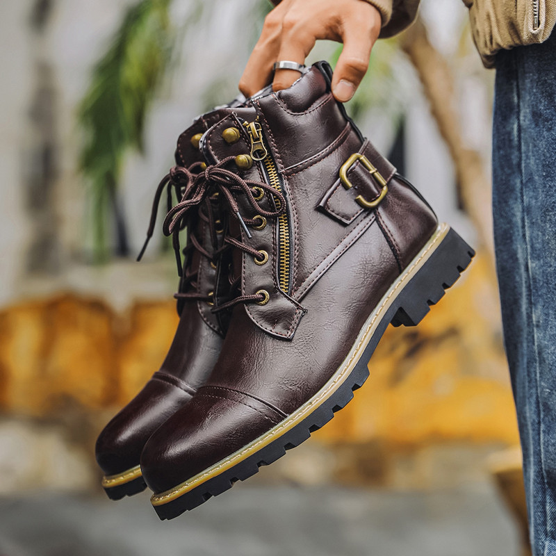 Fashion Men Leather Boots Meta - Men Shoes Oxford review and price