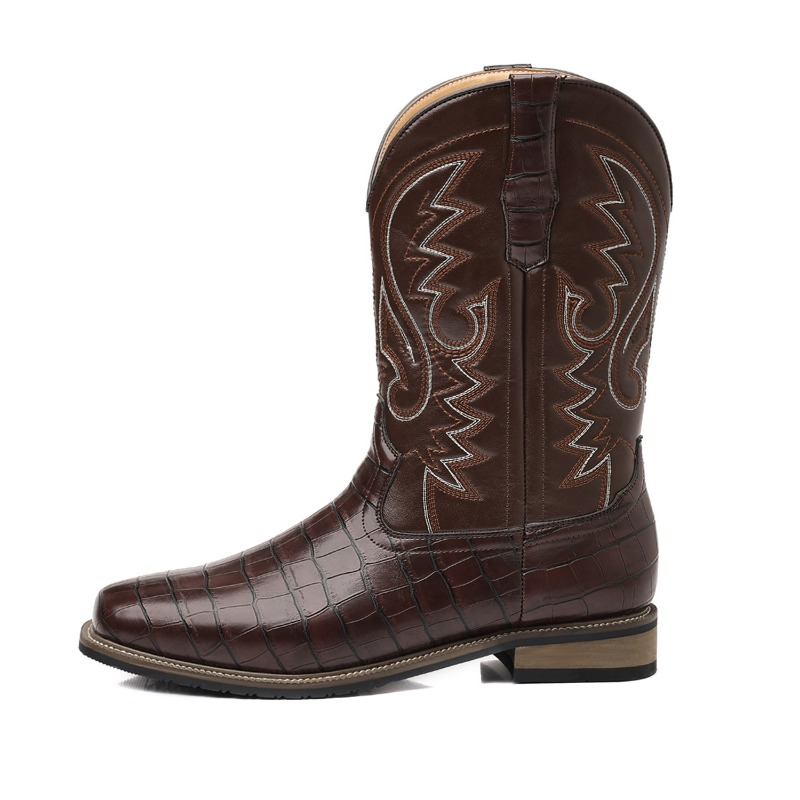 Mens Boots Crocodile Pattern H - Men'S Shoes Wide Width review and price