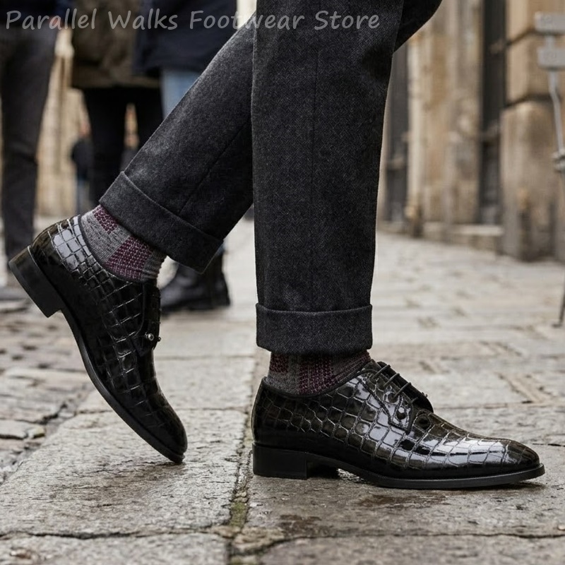 Men Patent Leather Oxford Shoe - Men Shoes Oxford review and price