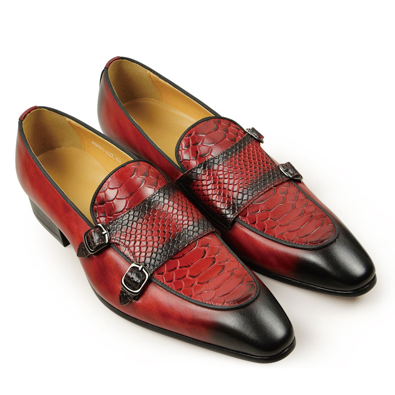 Comfortable Men Leather Shoes  - Men Shoes Red Bottom review and price