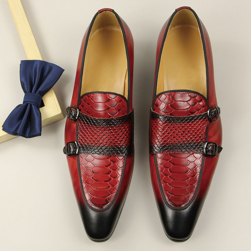 Comfortable Men Leather Shoes  - Men Shoes Red Bottom review and price