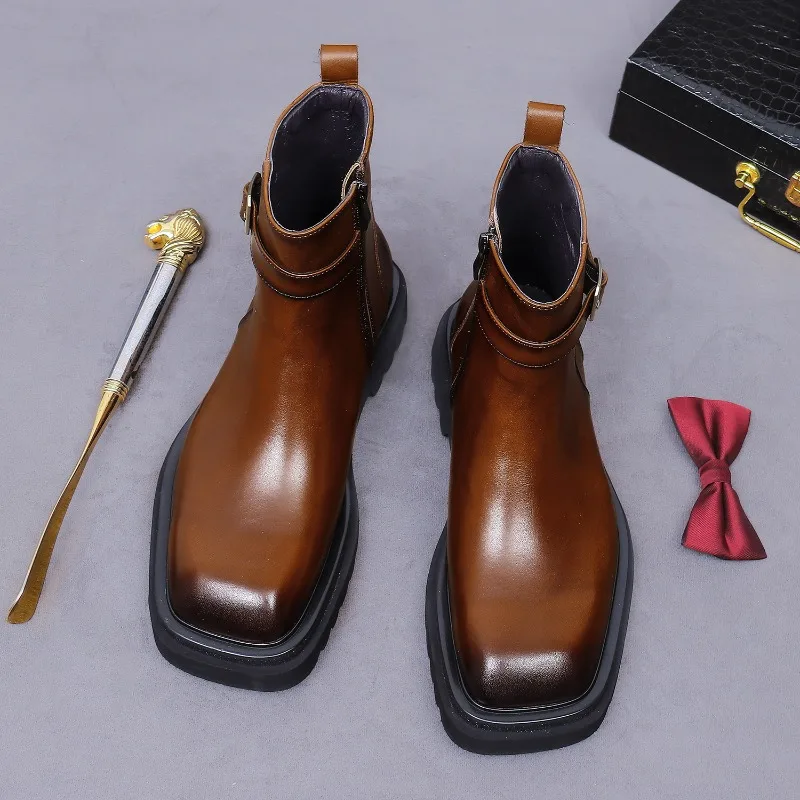 Retro Mens Ankle Oxford Boots  - Men Shoes Oxford review and price