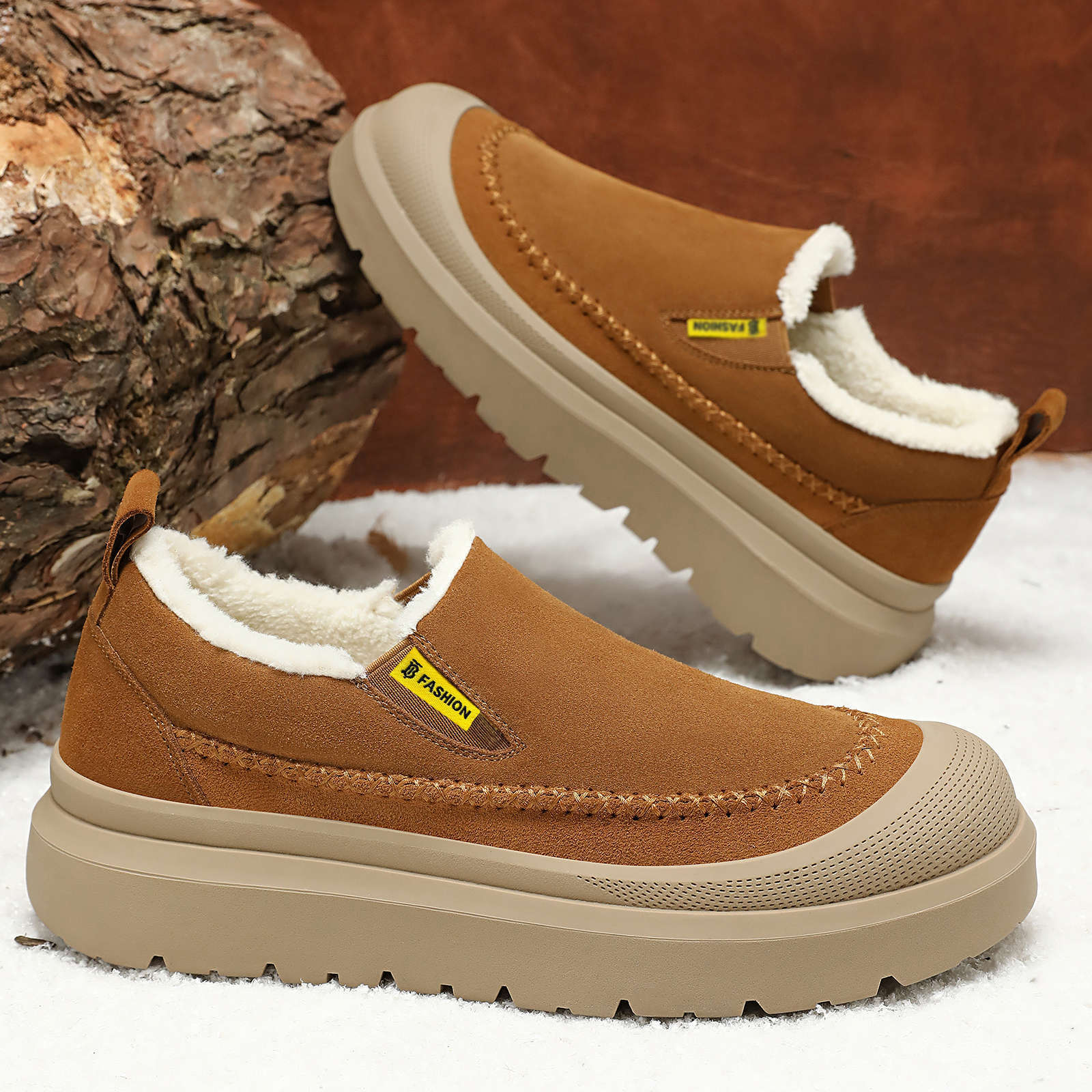 Winter Men's Ankle Boots Thick - Men'S Shoes To Increase Height review and price