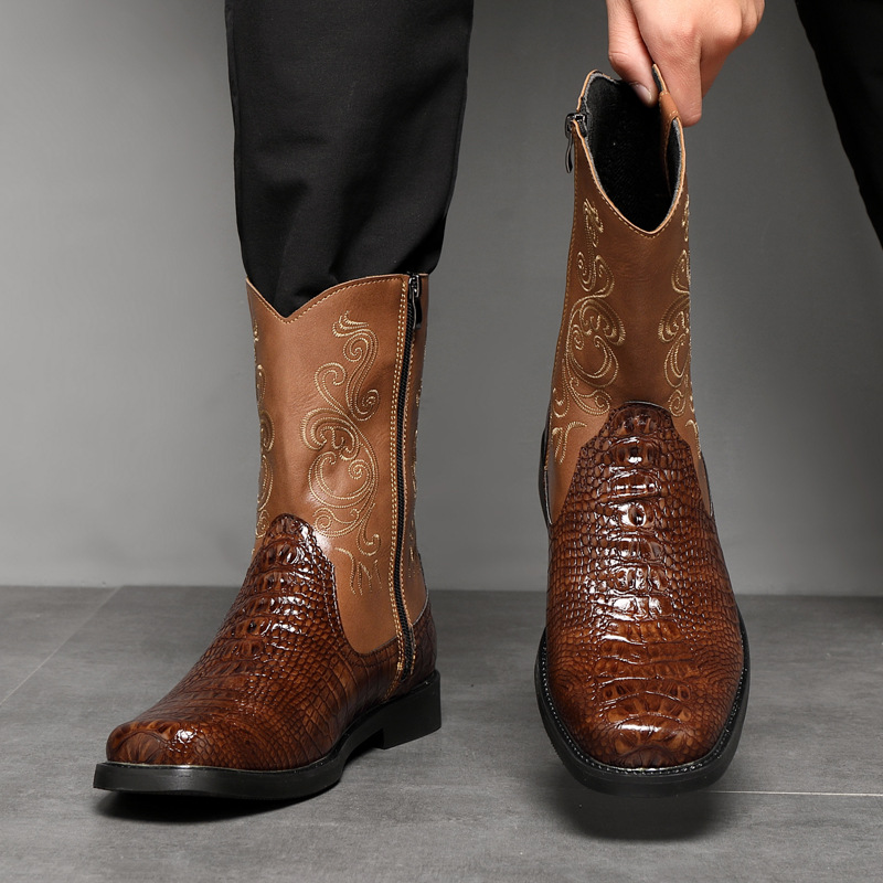 Men's Wide Width Tall Cowboy B - Men'S Shoes Wide Width review and price