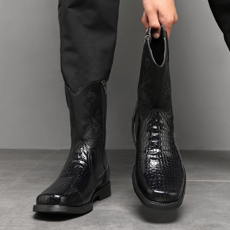 Men's Wide Width Tall Cowboy B - Men'S Shoes Wide Width review and price