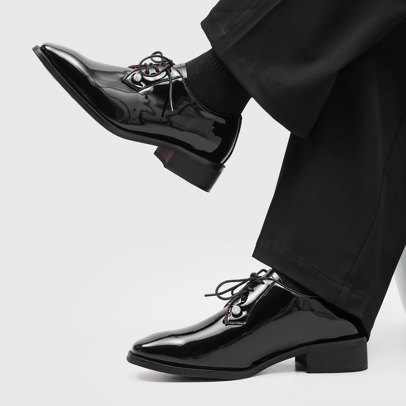 Men's shoes 2026 new shiny red - Men Shoes Red Bottom review and price