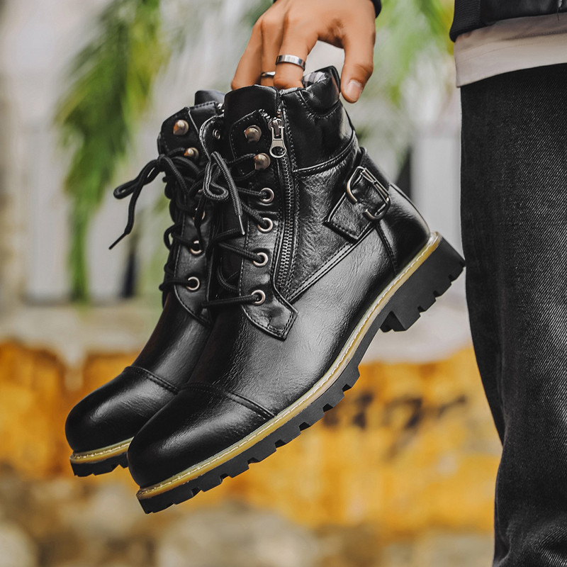 Autumn Winter Fashion Men Leat - Men Shoes Oxford review and price